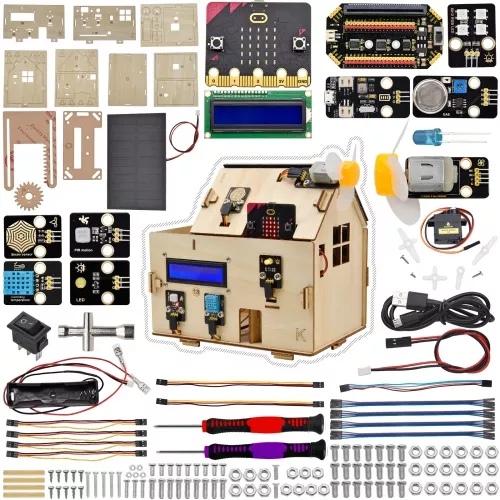 BBC 마이크로 비트 스타터 키트용 Keyestudio Microbit 스마트 홈 키트